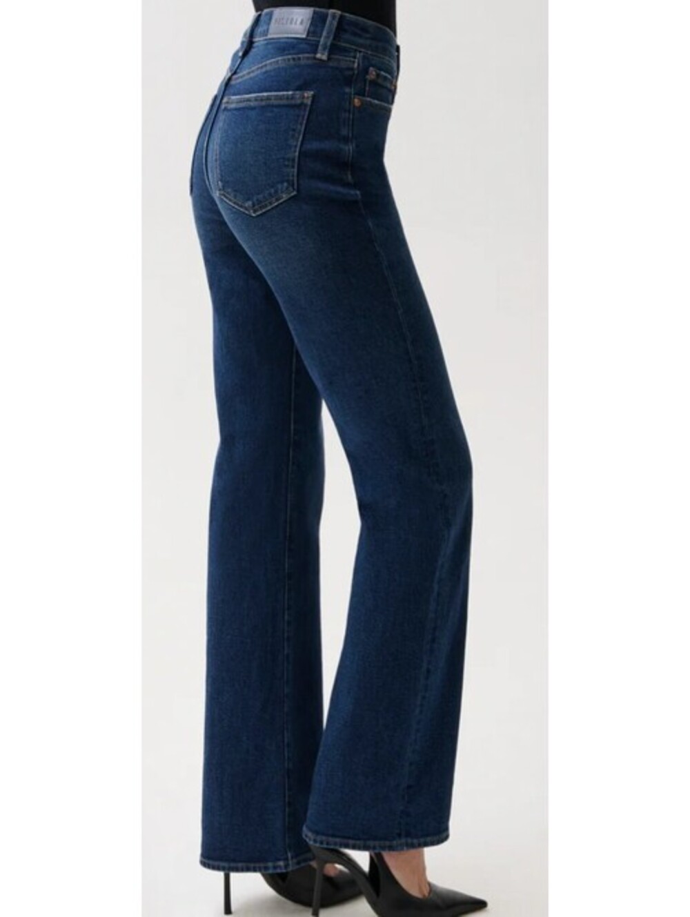 Pistola Straight Leg Dark Blue Wash Denim Jeans - Women's 32 - Picture 1 of 7